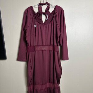 Curvy girl dress midi